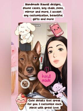 Chelsea Treasures Handmade Kawaii Phone Case , pen , key chain and more